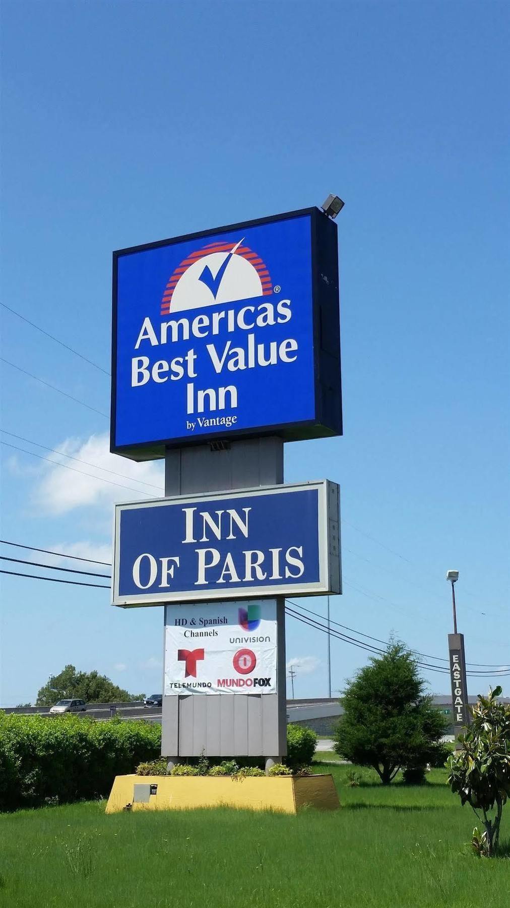 Americas Best Value Inn פריז מראה חיצוני תמונה